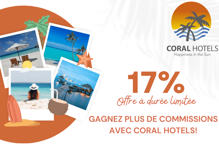 Programme pour les agents de voyage à Coral Hotels